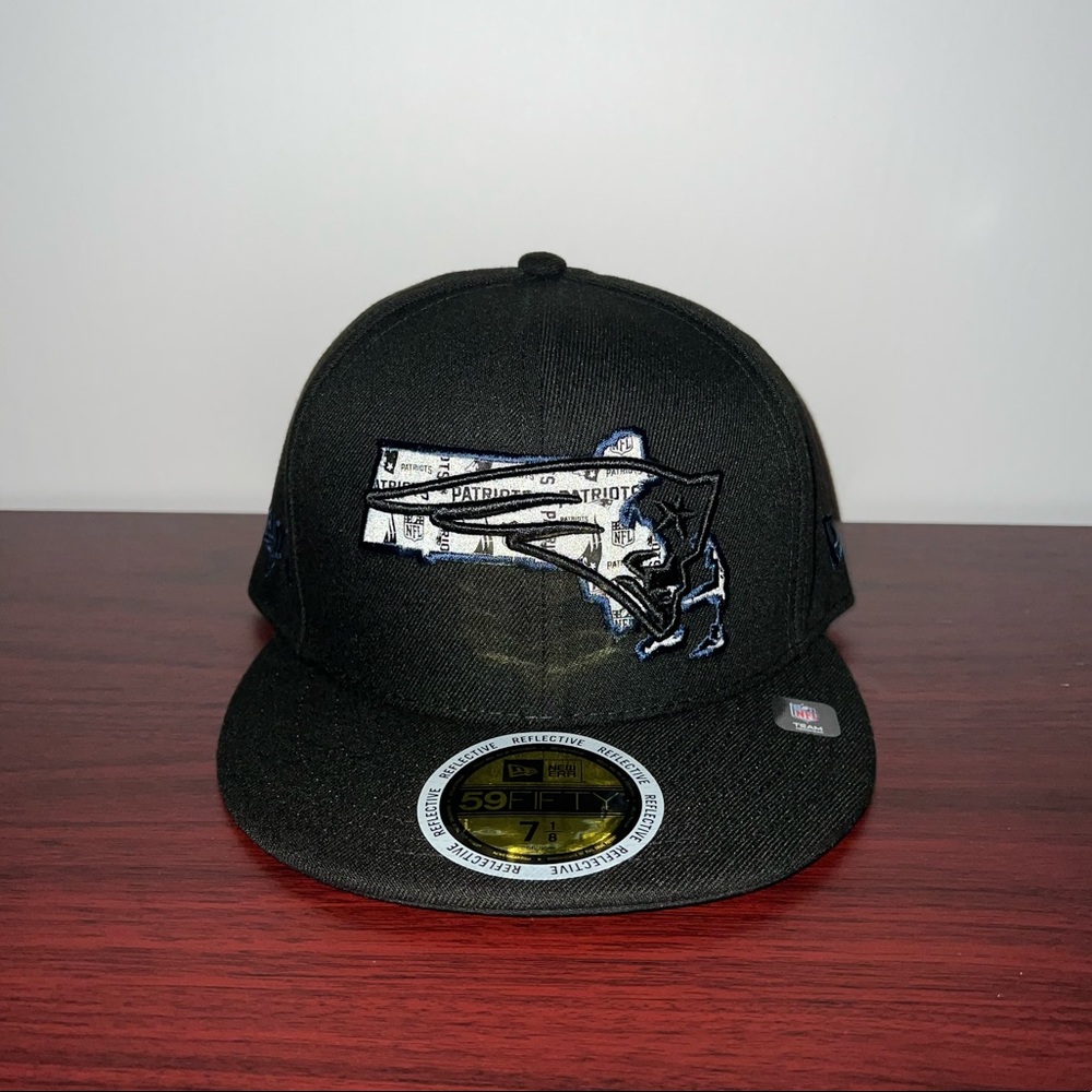 New Era, 59Fifty Fitted Hat, New England Patriots, Reflective